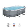 BESTWAY Aufstellpool-Set für Röhrenpools  Steel Pro MAX  427 x 250 