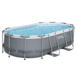 BESTWAY Aufstellpool-Set für Röhrenpools  Steel Pro MAX  427 x 250 