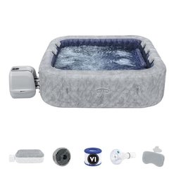 Spa gonflable BESTWAY - Lay-Z-Spa San Fransisco - Hydrojets - 230 x 23