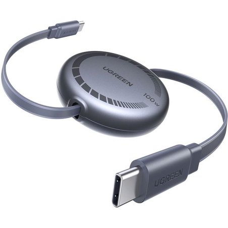 Câble USB-C - UGREEN - Câble rétractable USB-C vers USB-C PD - 100W - 