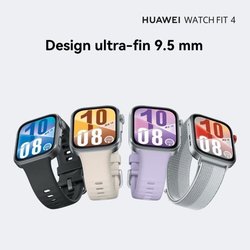 Smartwatch - HUAWEI - Watch FIT 4 - Weiß