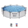 BESTWAY Steel Pro Max Tubular Aufstellpool 305 x 76 cm 1249 L/H Kartus