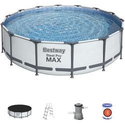 Aufstellpool-Set für Röhrenpools  BESTWAY  Steel Pro Max  427 x 10