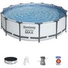 Aufstellpool-Set für Röhrenpools  BESTWAY  Steel Pro Max  427 x 10