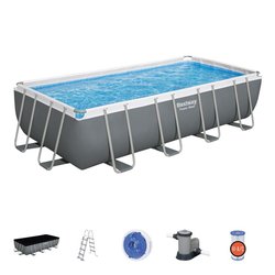 BESTWAY Abnehmbares Rohrpool-Set  Power Steel  549 x 274 x 122 cm  