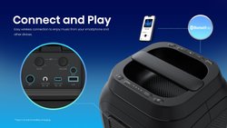 Draagbare luidspreker - HISENSE - Bluetooth - Max. 160 W