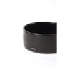 Ceramic bowls with bamboo stand 2x350 ml - Mpets - OPERA - Black