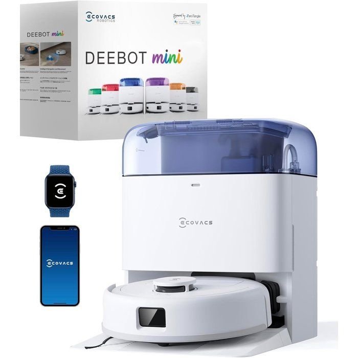 Aspiradora robot - ECOVACS DEEBOT MINI - 9.000 Pa - ZeroTangle 2.0 - T