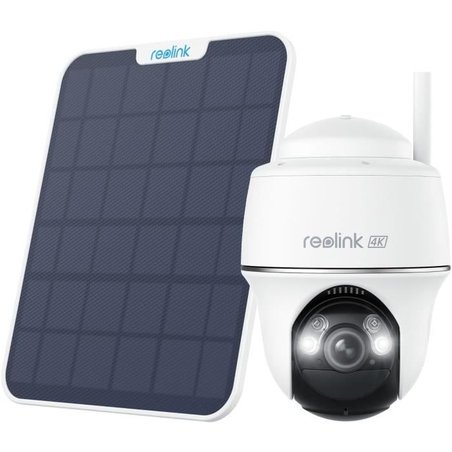 Outdoor camera - REOLINK - B440 - Solar panel - White
