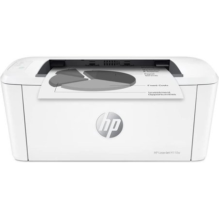 HP LaserJet M110w black and white laser single function printer