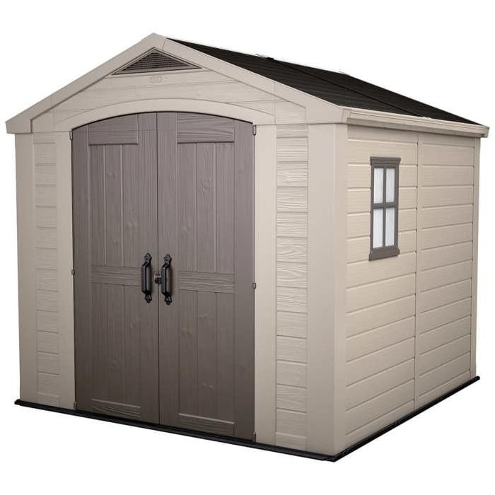 SYDNEY 88 Gartenhaus aus PVC 6,6 m²