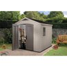 SYDNEY 88 Gartenhaus aus PVC 6,6 m²