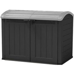 Coffre de rangement extérieur KETER en résine 2000 litres Noir et gris
