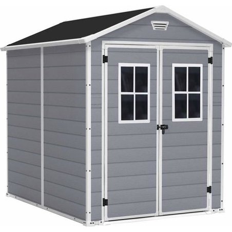 Gartenhäuschen - Premium 86 DPF grau