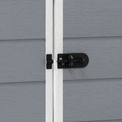 Gartenhäuschen - Premium 86 DPF grau