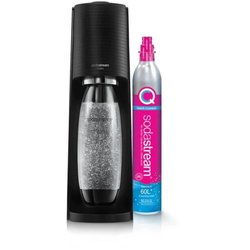 Machine a soda et eau pétillante SODASTREAM - TERRA Noire - 1 bouteill