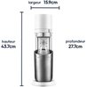 SODASTREAM DUOBICB - Máquina DUO blanca Pack 4 botellas (2 decantadore