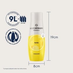 Concentrati SODASTREAM - Confezione da 6 Concentrati Tonici - Fino a 5