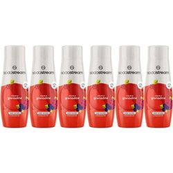 Concentrados SODASTREAM - Pack de 6 Concentrados de Granadina Sin Azúc