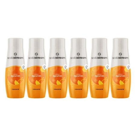 Set mit 6 SODASTREAM CITRUS-Geschmackskonzentraten  440 ml