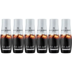 SODASTREAM Concentrates - Pack of 6 Cola Light Concentrates - Up to 54