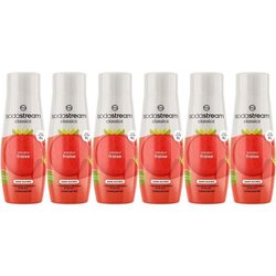 Concentrados SODASTREAM - Pack de 6 Concentrados de Fresa Sin Azúcar -
