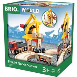 BRIO World - 33280 - Vrachtlaadkraan