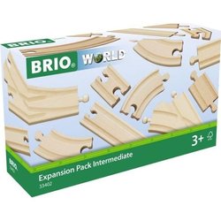 Coffret Evolution Intermédiaire 16 Rails - BRIO - 33402 - Circuit de t
