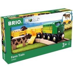 Train des Animaux de la Ferme - BRIO - Circuit en bois - Ravensburger 