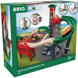 Brio World Grand Circuit Multimodaal Platform - Doos 32 stuks - Houten