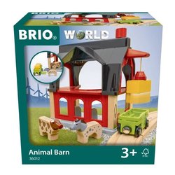 Animal barn - Accessory for wooden train circuit -7312350360127 - Brio