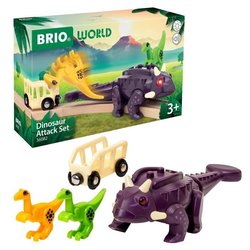 BRIO Dinosaurier-Angriffsset