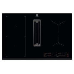 Electrolux 78cm Induktionskochfeld mit 4 Brennern, 7350W, schwarz - KC