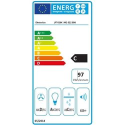 Hotte décorative box - ELECTROLUX - LFT426K - 59,8 x 45 x 67,8 cm - No