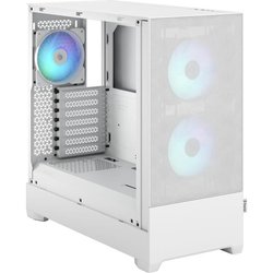 Case per PC - Design frattale - pop aria rgb bianca tg - bianco (fd -c