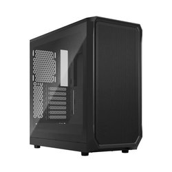 PC Fractal Design Focus 2 Schwarz TG Clear