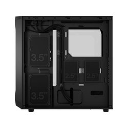 PC Focus de diseño fractal 2 Black TG Clear