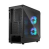 Fractal Design Focus 2 RGB Black TG Clear PC -Fall