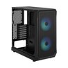 Fractal Design Focus 2 RGB Black TG Clear PC -Fall