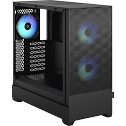 PC-Gehäuse - FRACTAL DESIGN - Pop Air RGB Schwarz TG - Schwarz (FD-C-P