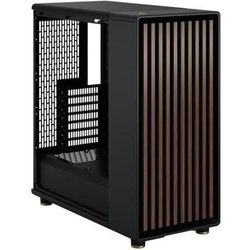 PC -Hülle - Fraktales Design - North Charcoal Black