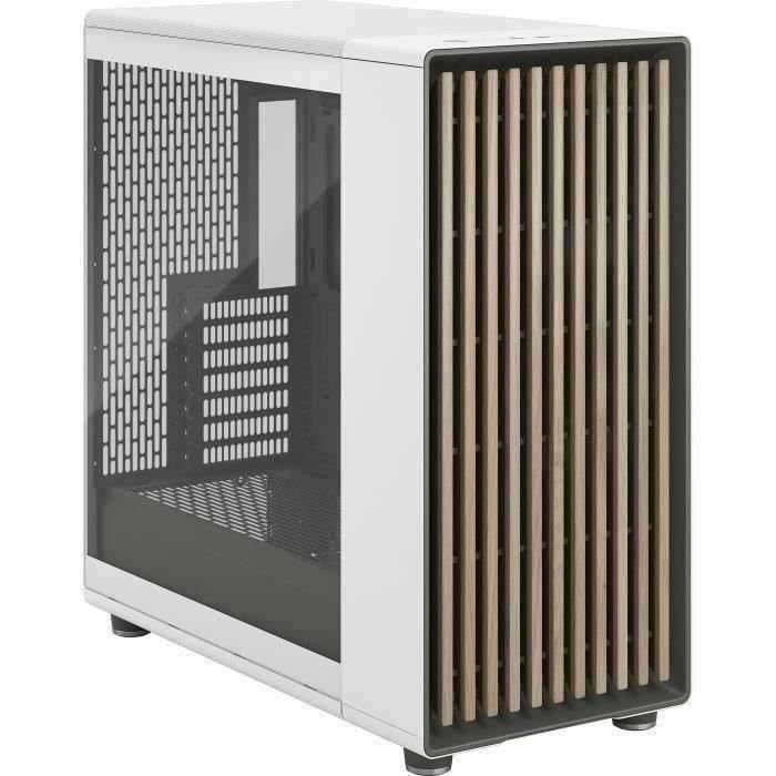 Boîtier PC - FRACTAL DESIGN - North XL Chalk White TG Clear - FD-C-NOR
