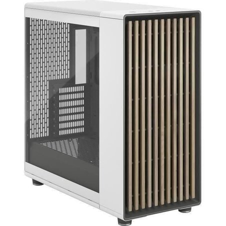 Boîtier PC - FRACTAL DESIGN - North XL Chalk White TG Clear - FD-C-NOR