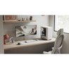 Caja para PC Fractal Design FD-C-EPO1A-03, color blanco, vidrio templa