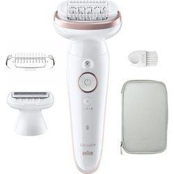 Depiladora eléctrica - BRAUN - Silk-épil 9 - Depilación fácil - Piel s