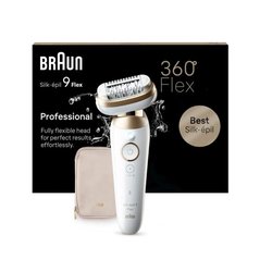 Epilierer - BRAUN - Silk Epil 9-011 3D - Flexibler Kopf - Wet & Dry-Te