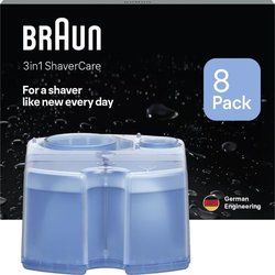 Reinigingscartridge - BRAUN - CCR8-LOTION 3in1 ShaverCare - Voor Smart