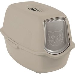 Toilettenhaus - Cappuccino (recyceltes PP) - 56 x 40 x 39 cm