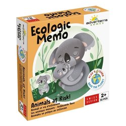 Giochi educativi - GEOMAG - Ecologic Memo Animali a Rischio - Gioco di