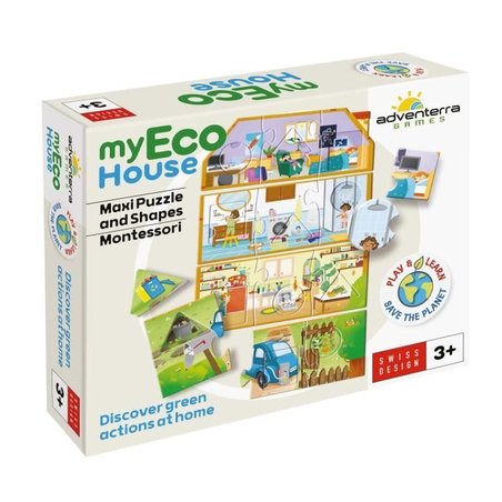 Giochi educativi - GEOMAG - La mia Eco Casa - Metodo Montessori - Cost
